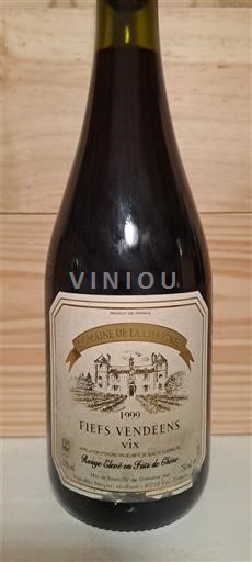 Valea Loarei Fiefs Vendéens Domaine La Chaignée 1999