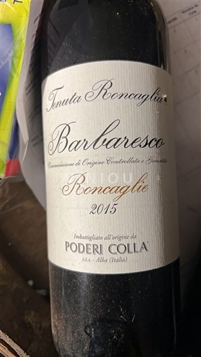 Piemonte Barbaresco Poderi Colla Roncaglie 2015