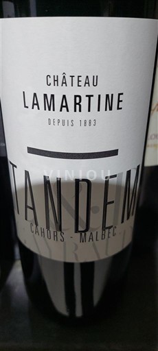 Sydvestfrankrig Cahors Château Lamartine Tandem 2019