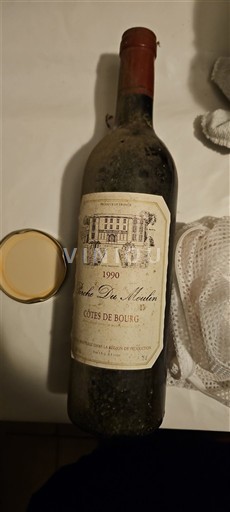 Bordeaux Côtes-de-Bourg Clos du Moulin 1990