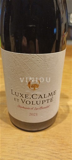 Бордо Stéphanie et Luc Baudot Luxe, Calme et Volupté 2021