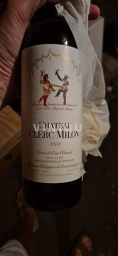 Burdeos Pauillac Château Clerc Milon 2003