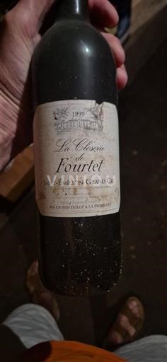 Bordeaux Saint-Émilion Grand Cru Grand Cru Clos Fourtet 1999