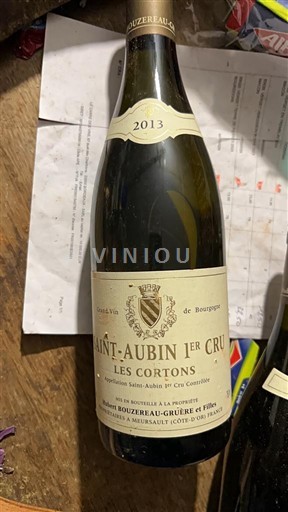 Burgundi Saint-Aubin Premier Cru Bouzereau-Gruère et Filles Les Cortons 2013