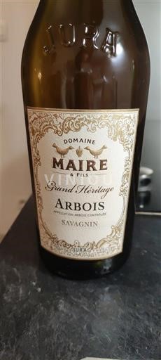 Jura Arbois Domaine Maire & Fils Grand Héritage Nemilésimat