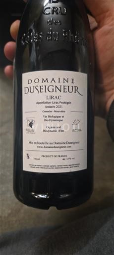 Valea Ronului Lirac Domaine Duseigneur 2021