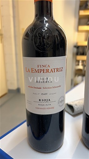 La Rioja Rioja Finca La Emperatriz Reserva Seleccion Schwander 2018