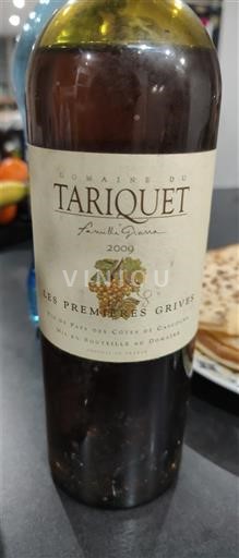 Jugozahod Côtes de Gascogne Domaine Tariquet Les Premières Grives 2009