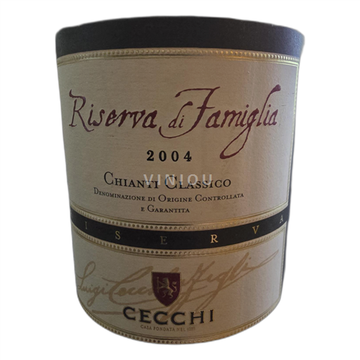 Toscana Chianti Classico Cecchi Riserva di Famiglia 2004