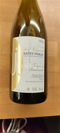 Valea Ronului Saint-Péray Domaine Lemencier de l'Élégance 2022