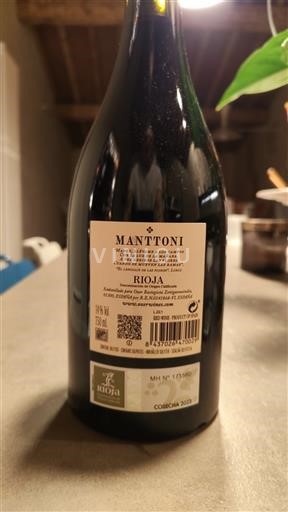 La Rioja Rioja Manttoni 2023