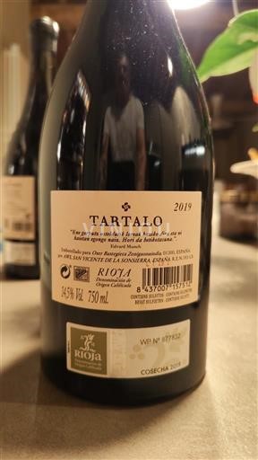 La Rioja Rioja San Vicente de la Sonsierra Tartalo 2019