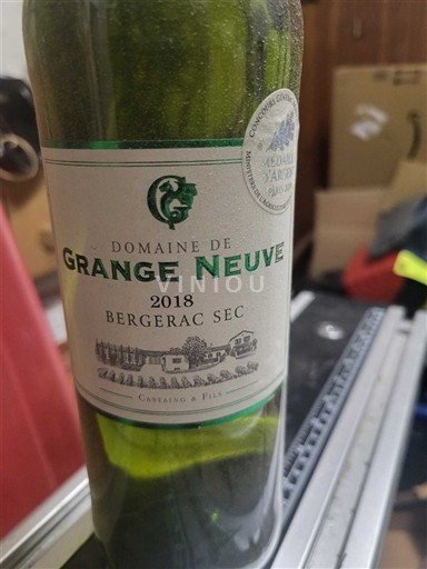 Sud-Vest Bergerac Domaine Grange Neuve 2018