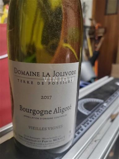 Burgundia Bourgogne-aligoté Domaine La Jolivode Terre de Fossiles Vieilles Vignes 2017