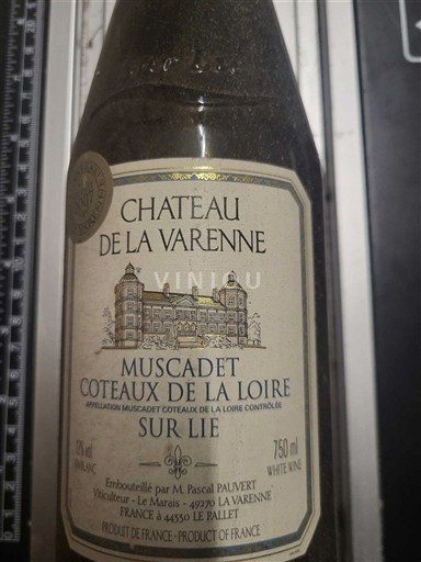 Valea Loarei Muscadet-Coteaux-de-la-Loire Château La Varennes Sur Lie Nemilésimat