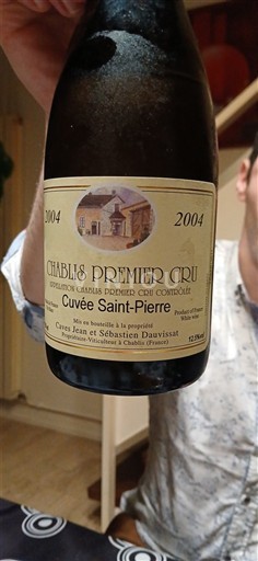 Burgundia Chablis Premier Cru Jean et Sébastien Dauvissat Saint-Pierre 2004