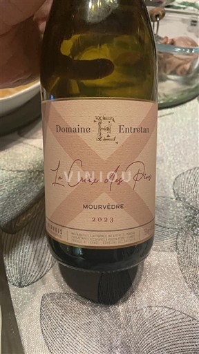 Languedoc și Roussillon Vin de Pays d'Oc Domaine Entretan La Croix des Pins 2023