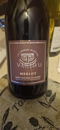 Languedoc și Roussillon Saint-Guilhem-le-Désert Les Déesses Muettes Cépages Merlot Nemilésimat