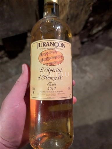 Sudoeste Jurançon L'Apéritif d'Henry IV Fruité 2013