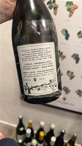 Jura Côtes-du-Jura Domaine Labet La Reine 2015