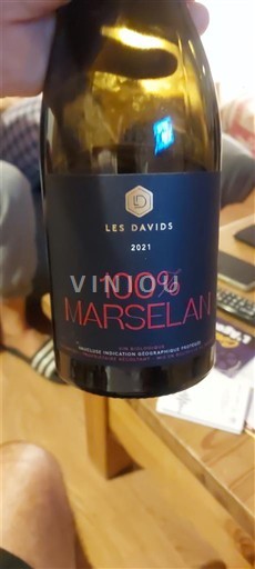 Provence, valea inferioară a Ronului, Corsica Vaucluse Les Davids 100% Marselan 2021