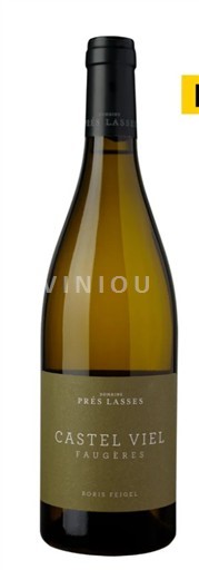 Viner Blanc sec Castel Viel Domaine Prés Lasses 2023 Frankrike Languedoc Faugères AOC