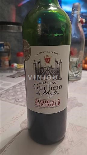 Bordeaux Bordeaux superior Château Guilhem de Mestre 2021