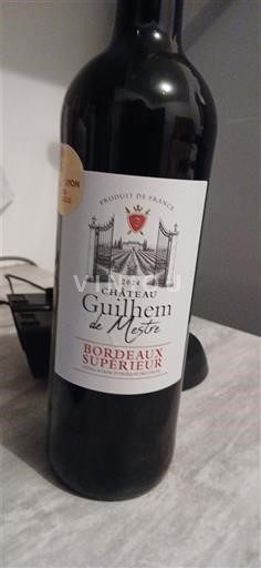Bordo Bordo superior Château Guilhem de Mestre 2021