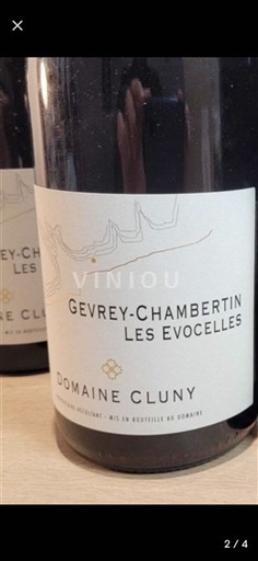 Burgundia Gevrey-Chambertin Domaine Cluny Les Evocelles 2022