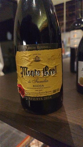 La Rioja Rioja Bodegas Riojanas Monte Real de Familia Reserva 2014