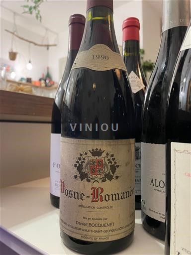 Burgundia Vosne-Romanée Daniel Bocquenet 1990