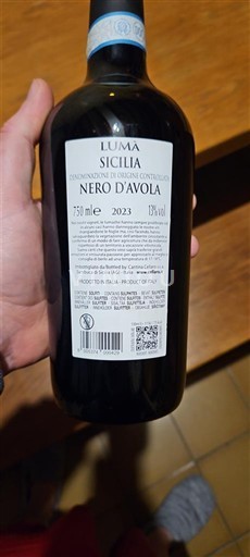 Sicilia Luma Nero d’avola 2023