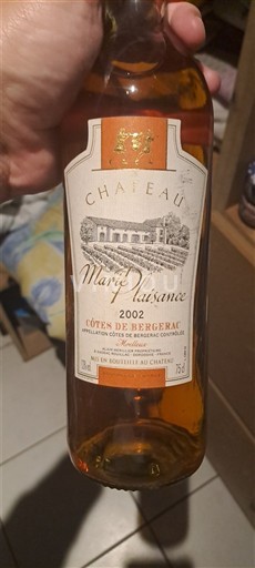 Sud-Vest Côtes-de-bergerac Château Marie-Laforêt 2002