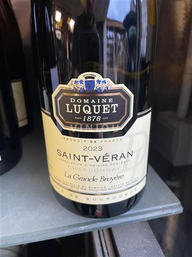 Burgundia Saint-Véran Domaine Luquet La Grande Bruyère 2023