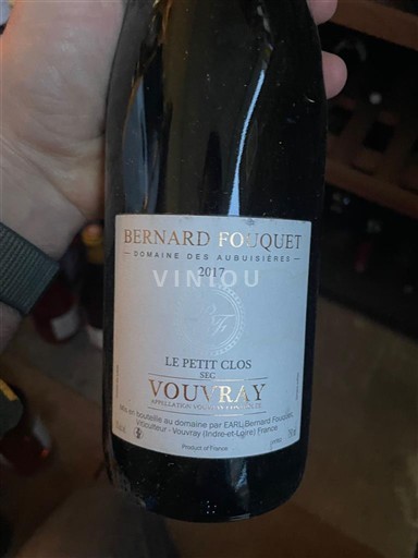 Valea Loarei Vouvray Domaine Bernard Fouquet - Domaine des Aubuisieres Le Petit Clos 2017