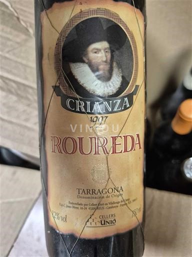 Catalonia Tarragona Cellers Unió Roureda Crianza 1997