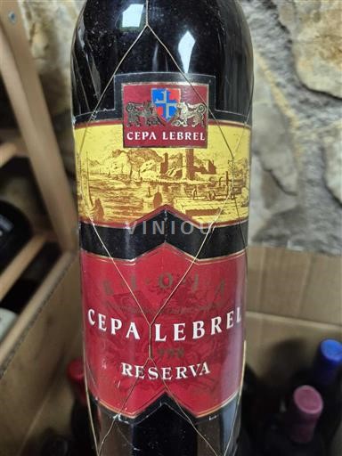 La Rioja Rioja Cepa Lebrel Reserva 1998