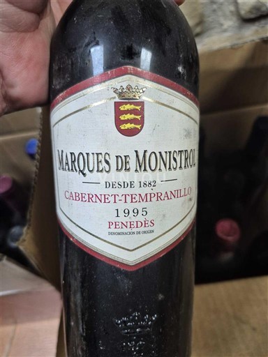 Catalonia Penedès Marques de Monistrol Cabernet-Tempranillo 1995