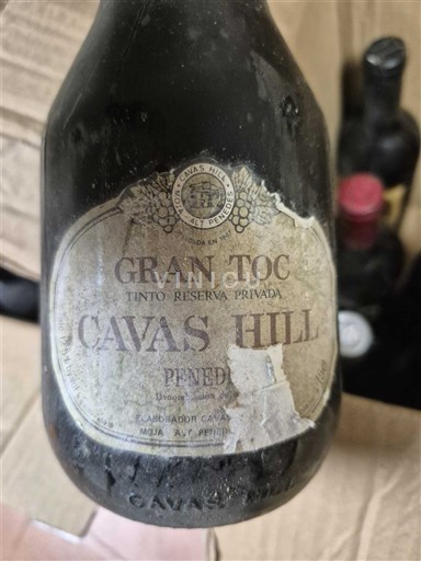 Catalonia Penedès Cavas Hill Gran Toc Tinto Reserva Privada 1989