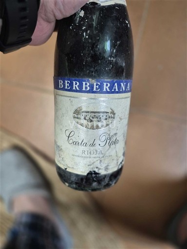 La Rioja Rioja Berberana Carta de Plata 1996