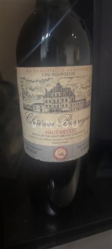 Bordeaux Haut-Médoc Château Barreyres 1994