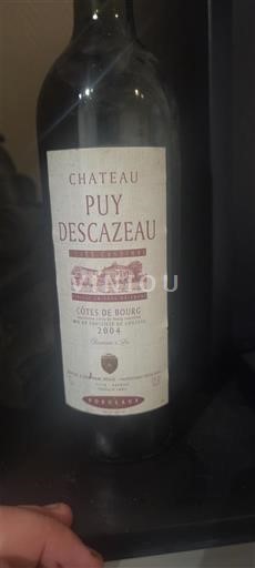 Bordeaux Côtes-de-Bourg Château Puy DescaZeau 2004