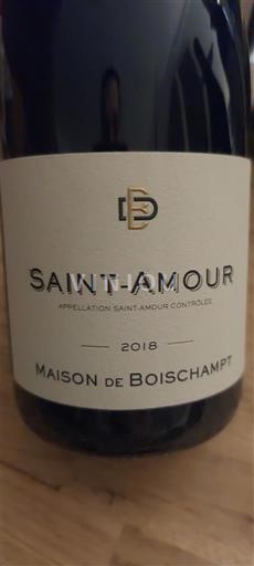 Beaujolais Saint-Amour Maison de Boischamp 2018