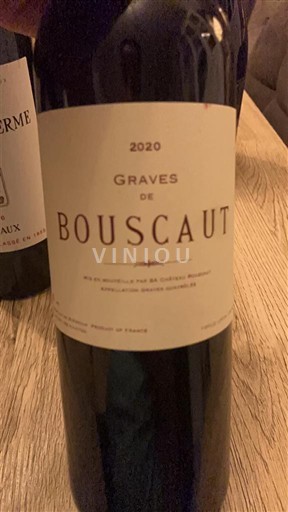 Bordeaux Graves Bouscaut 2020