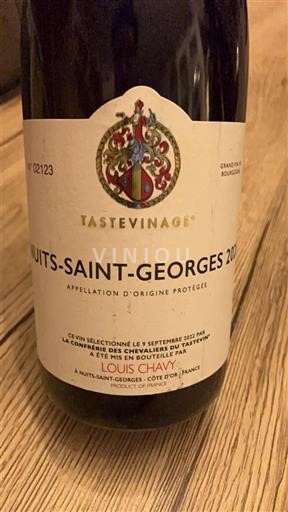 Burgundia Nuits-Saint-Georges Louis Chavy Tastevinage Nemilésimat