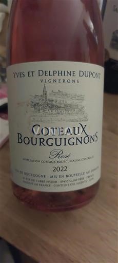 Burgundia Dealurile Burgundiei Yves et Delphine Dupont 2022