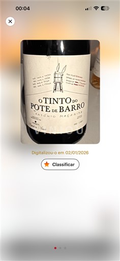 Alentejo António Maçanita O Tinto do Pote de Barro 2016