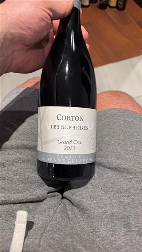 Burgundia Corton Grand Cru Domaine Etienne Delarche Les Renardes 2023