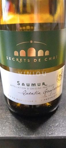Valea Loarei Saumur Quentin Gasperini Secrets de Chai 2024