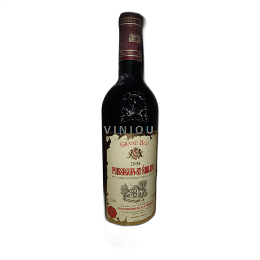 Bordeaux Puisseguin-Saint-Émilion Grand Roc 2004